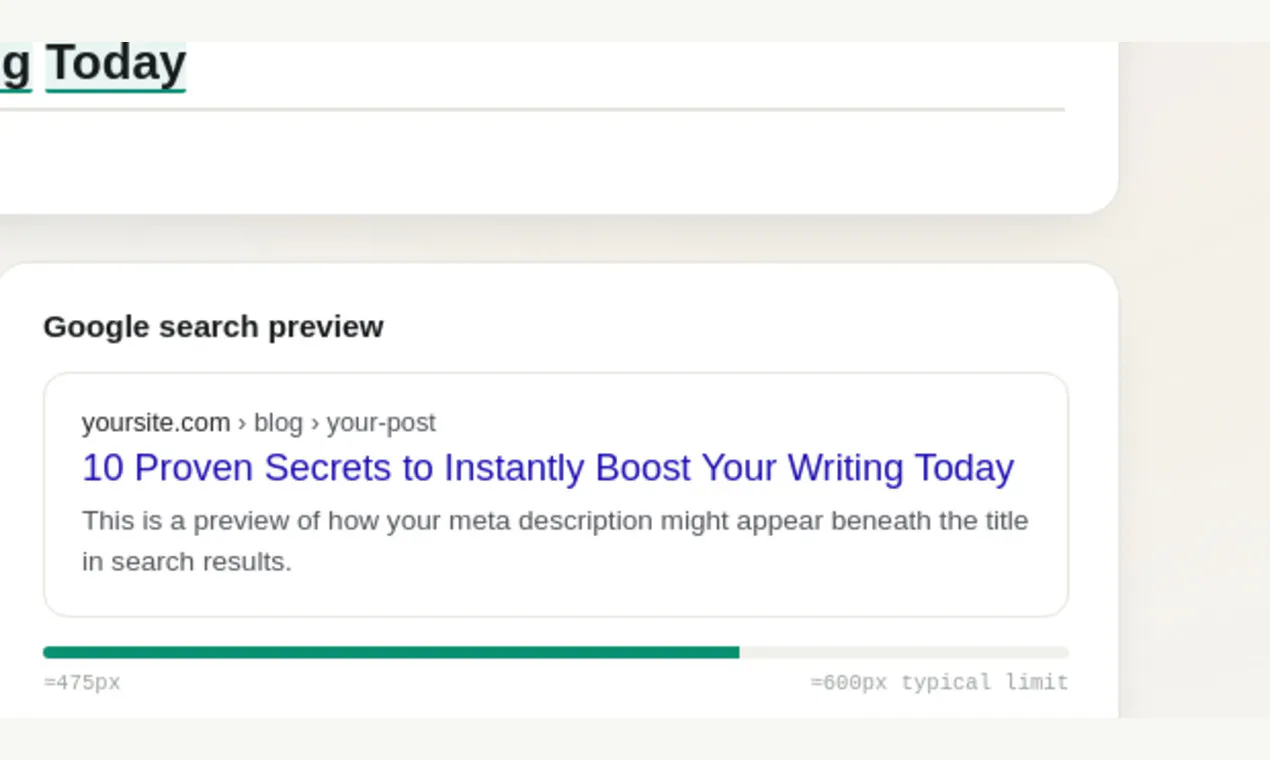 Hook — Headline & Title Analyzer gallery image