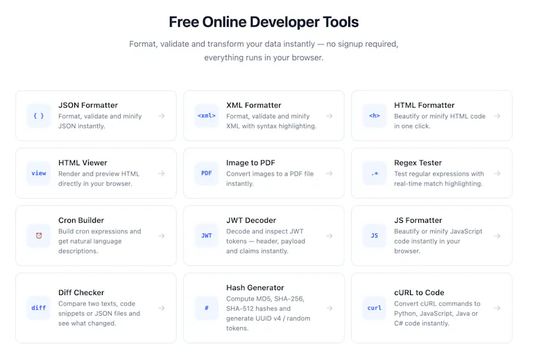 Developer Tools by hakandev screenshot 1