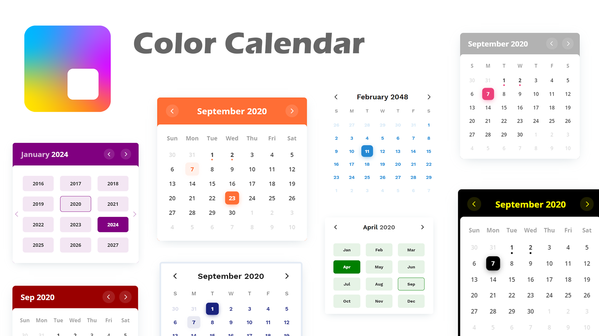 Color Calendar gallery image