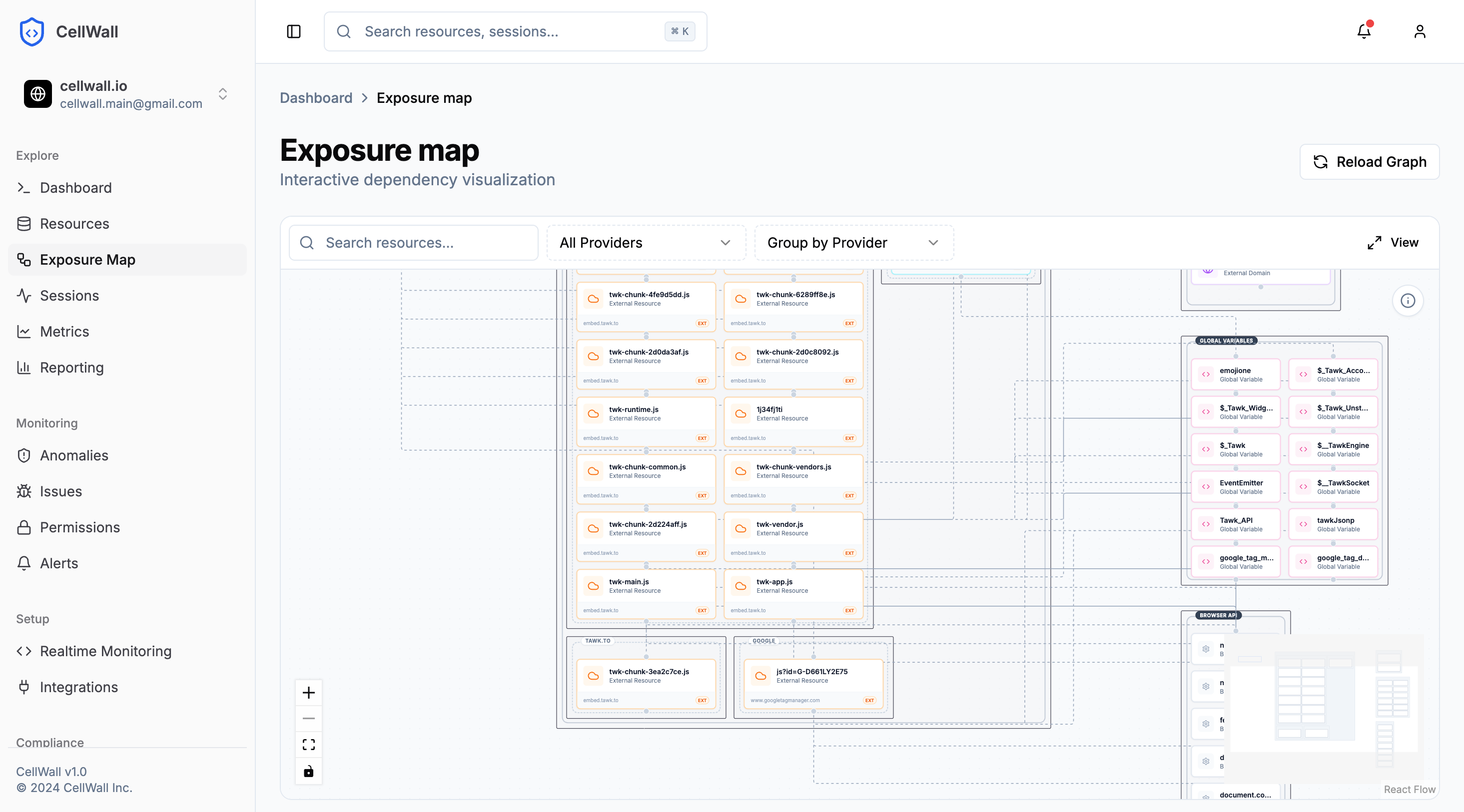CellWall - Screenshot 2 showing product features and functionality