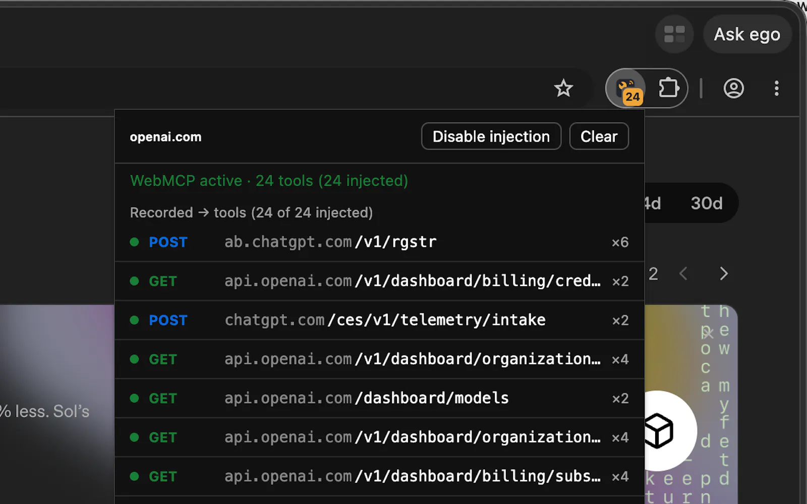Web2MCP screenshot 2