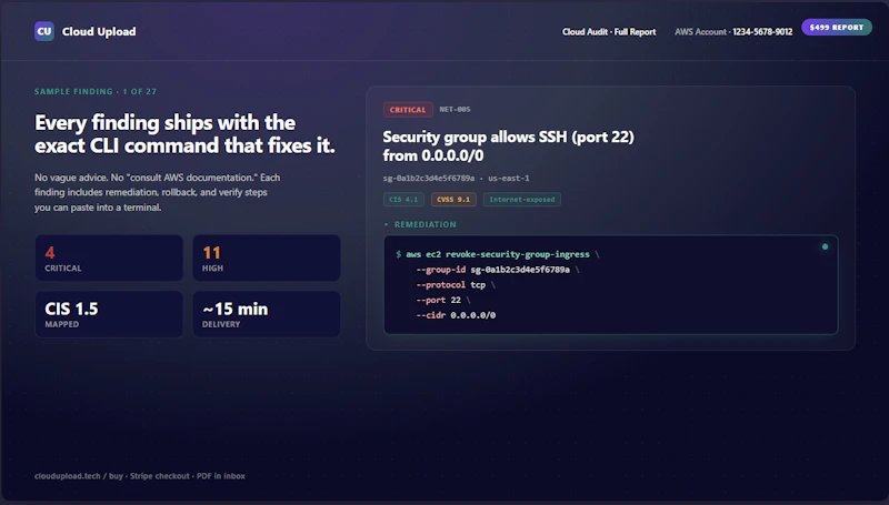 Cloud Upload screenshot 1