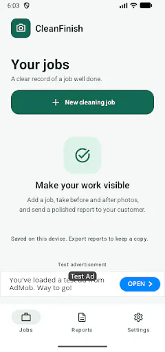 CleanFinish: Job Photo Reports gallery image