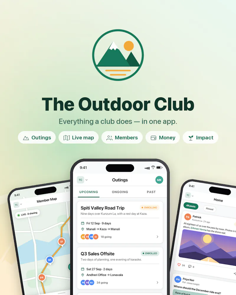 The Outdoor Club & Activities screenshot 2