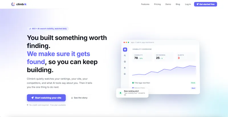 Climbrk screenshot 2