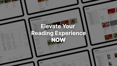 Book Reading List - Notion Template gallery image