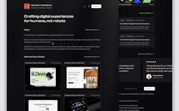 Reflected — Personal Website Template media 1