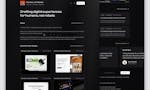 Reflected — Personal Website Template image