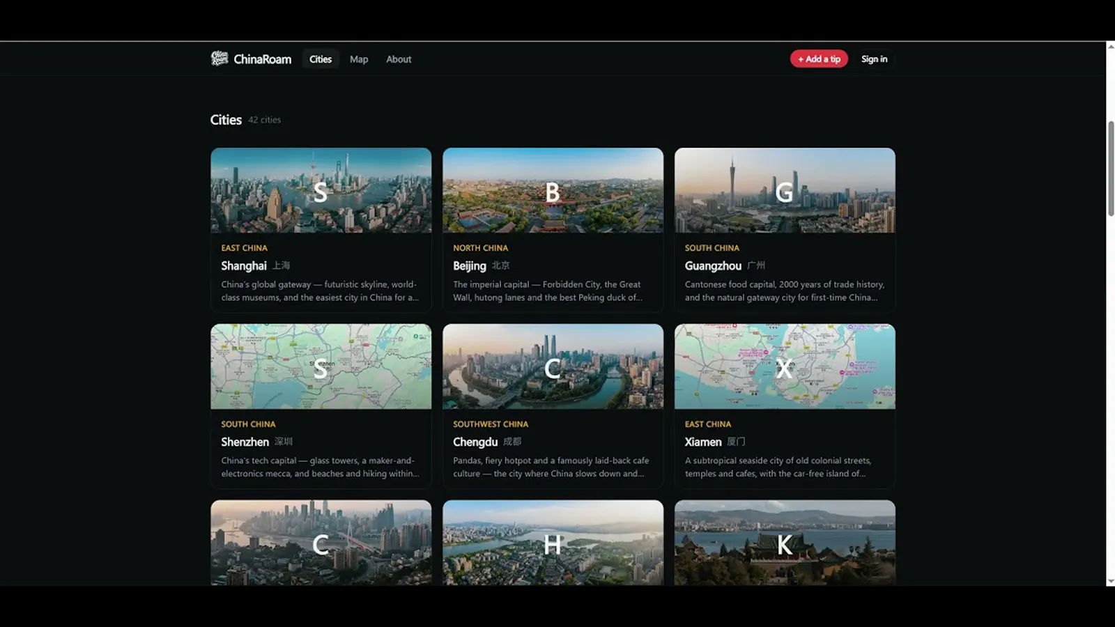 ChinaRoam screenshot 1 (video preview)