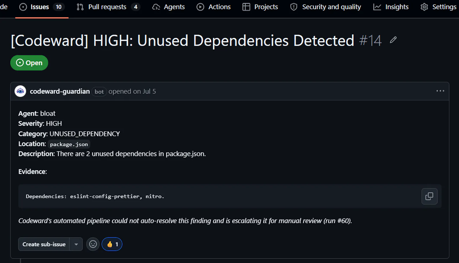 Codeward screenshot 7