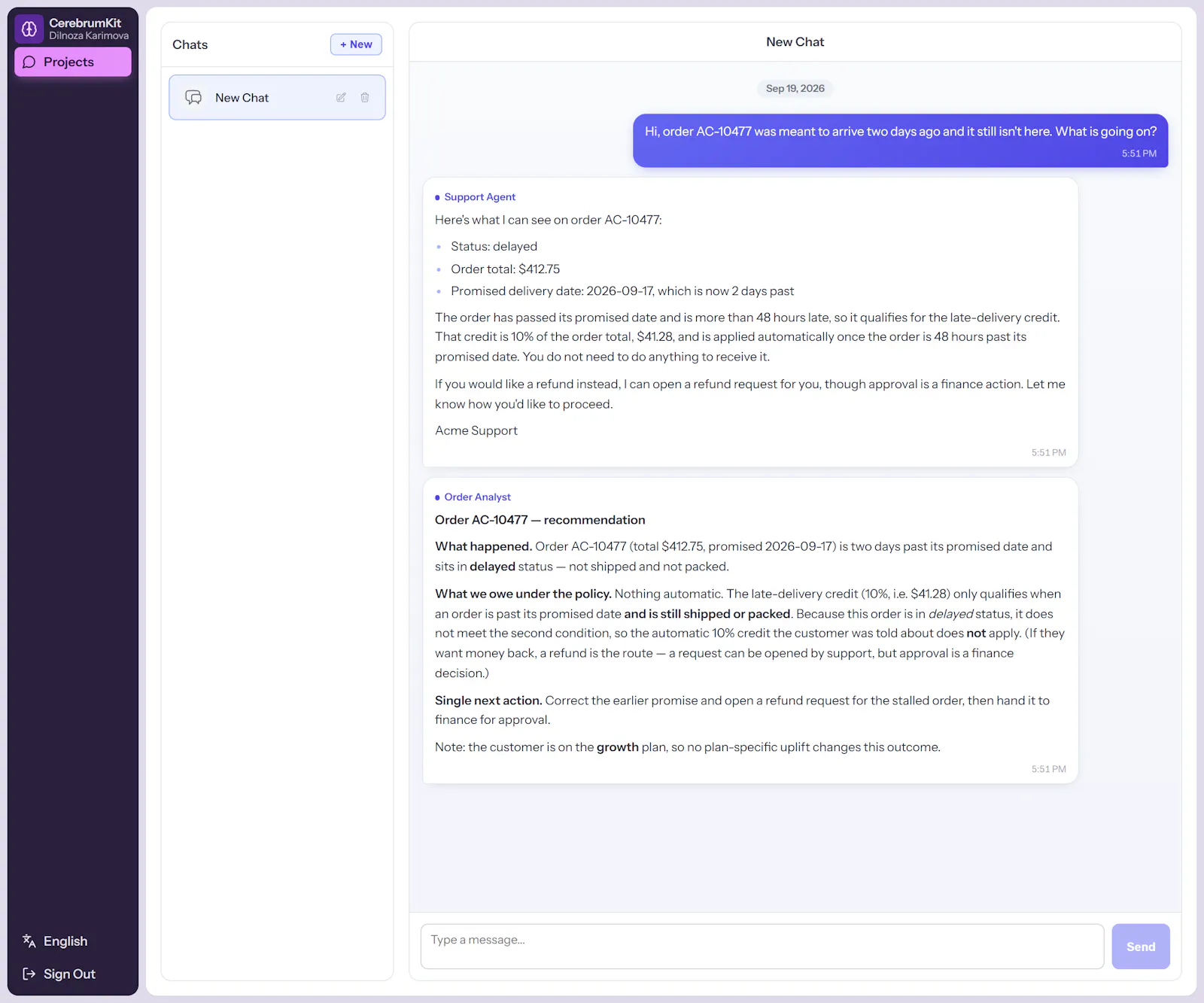 CerebrumKit screenshot 1