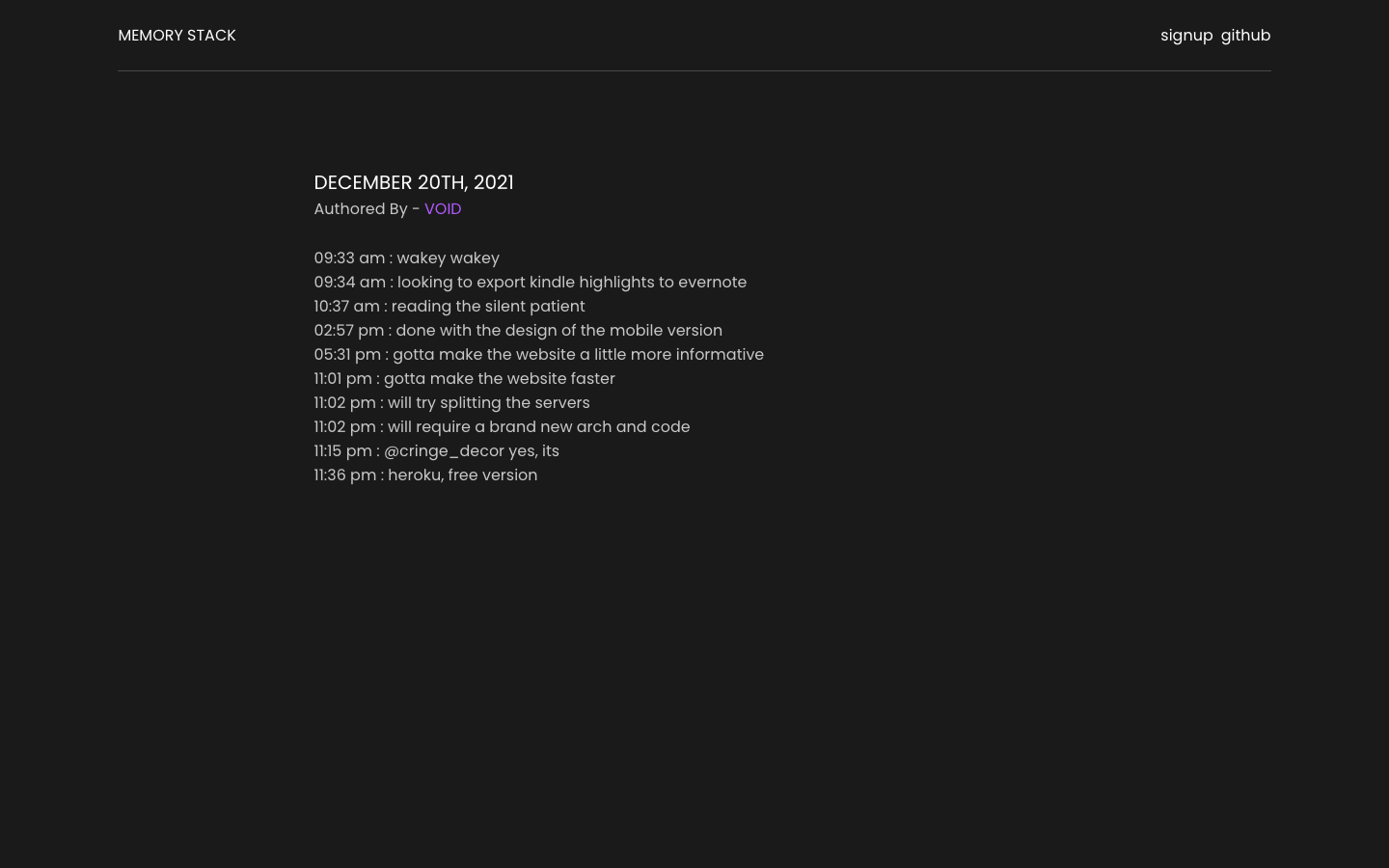 Memory Stack gallery image
