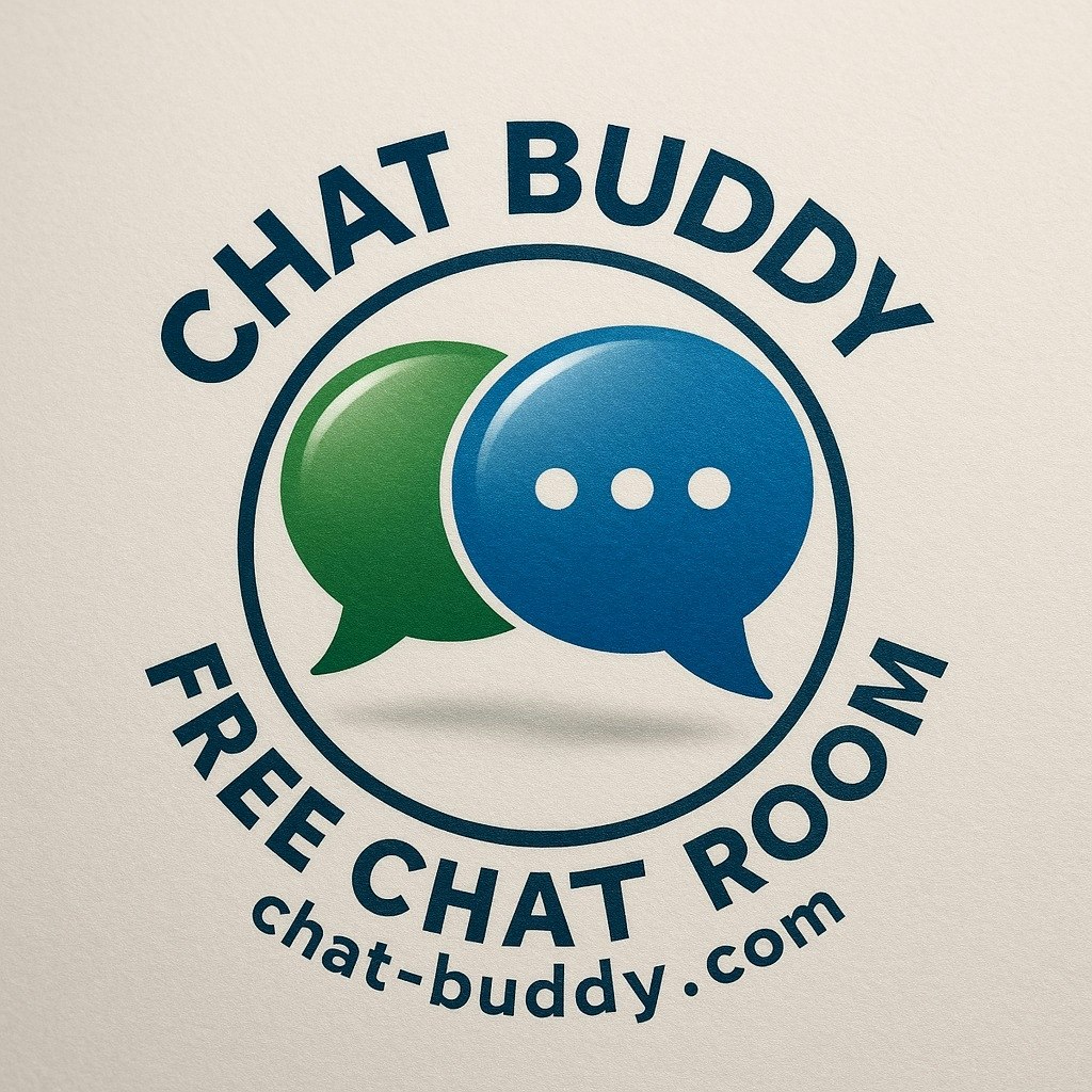 Free Chat Rooms Online - Product Hunt launch logo and brand identity