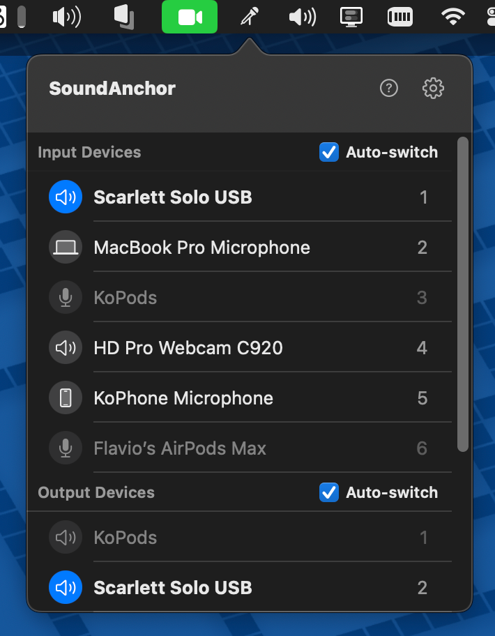 SoundAnchor for macOS gallery image