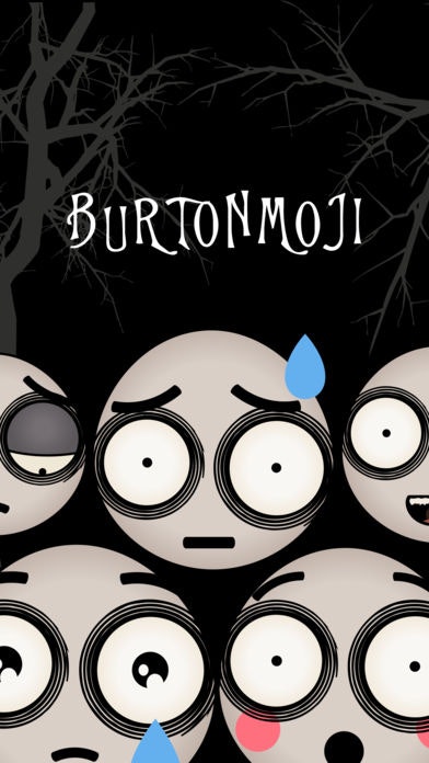 Burtonmoji iMessage Stickers gallery image