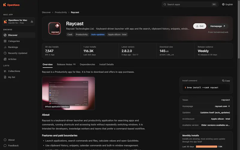 OpenNavo screenshot 2
