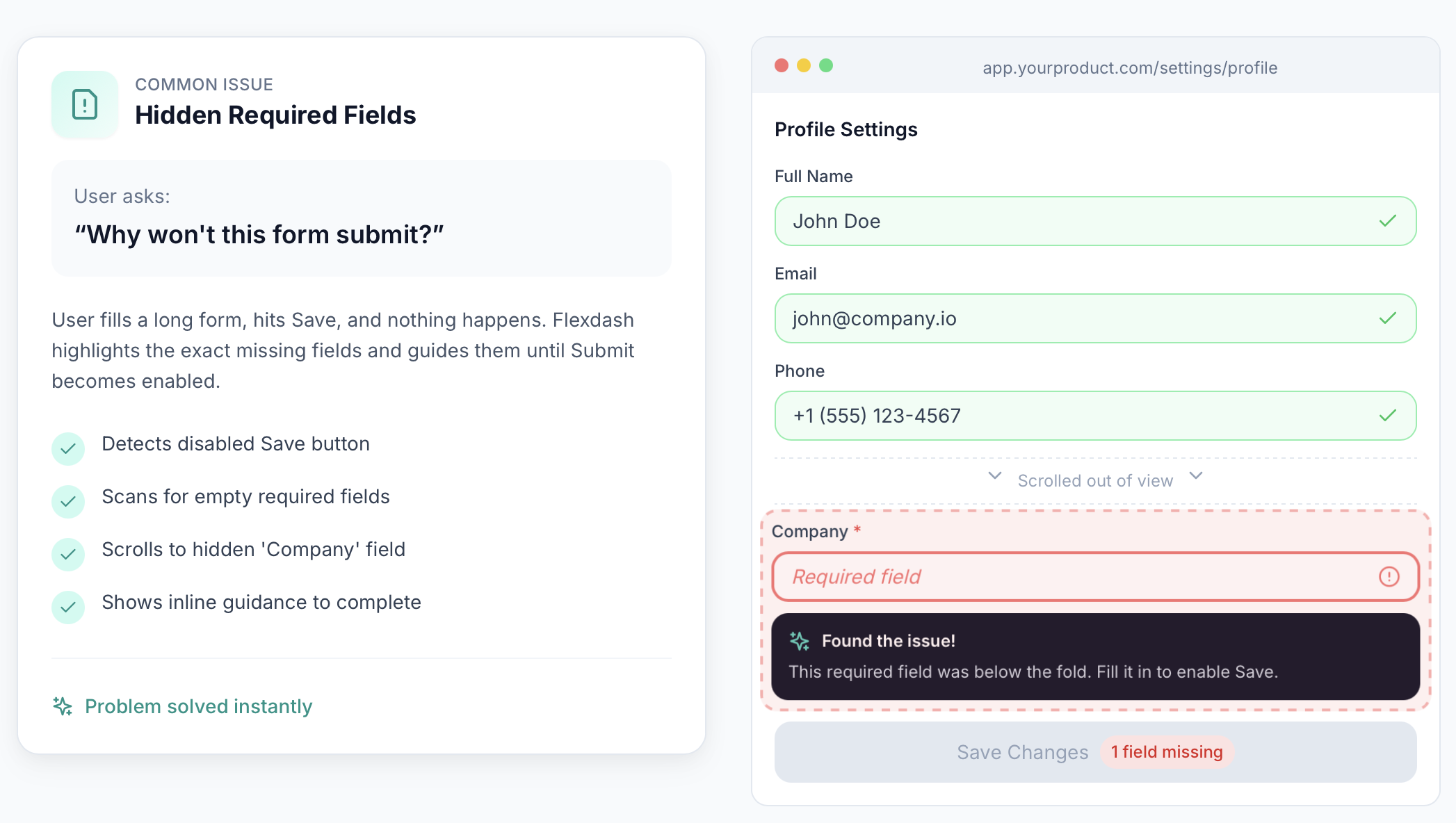 Flexdash - Main product screenshot demonstrating key features and user interface