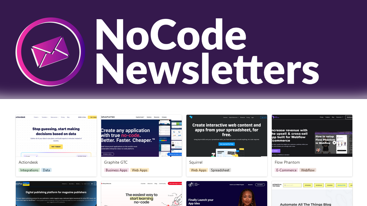 NoCode Newsletters gallery image