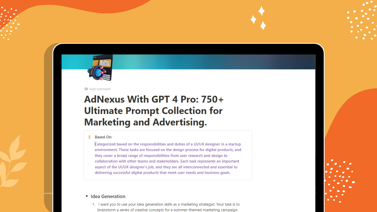 Adnexus mit GPT 4 - Konzepte in Marketingbrillanz verbinden Medien 2