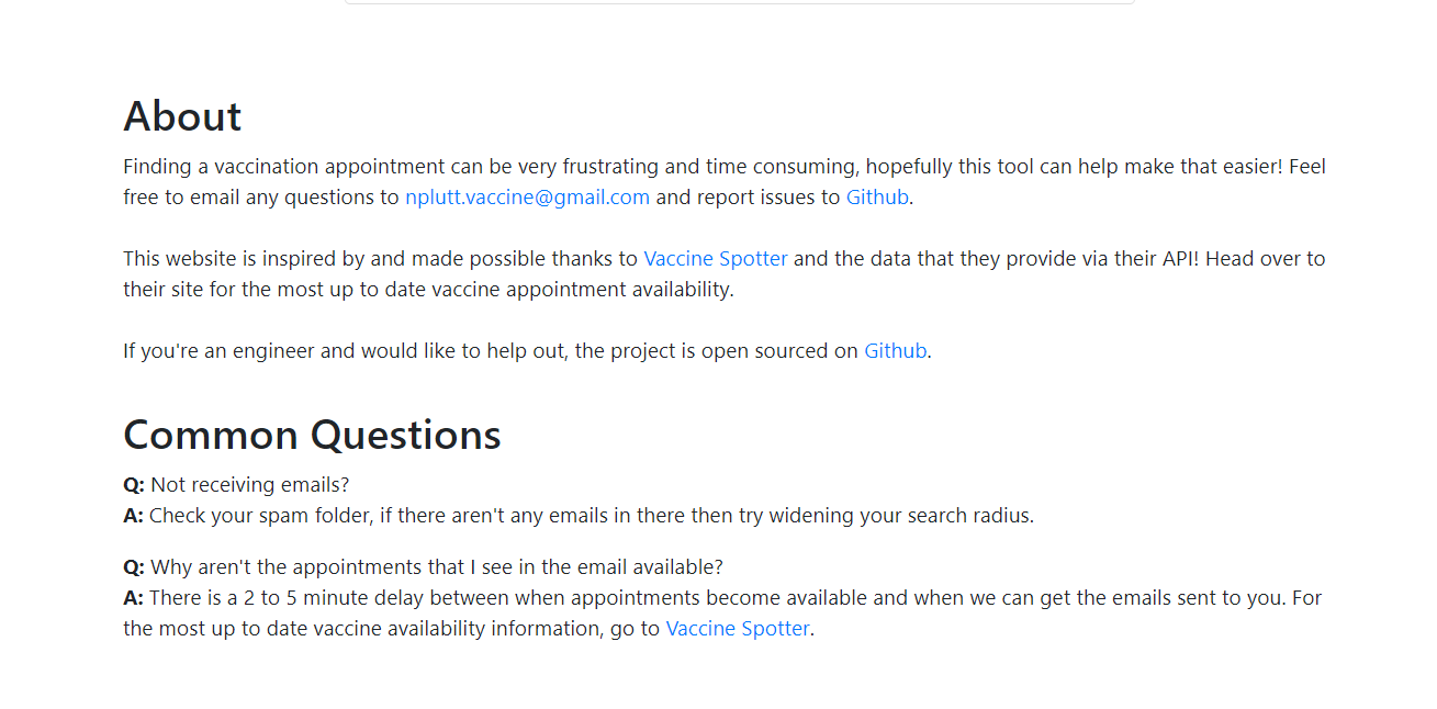 Covid Vaccine Notifications gallery image