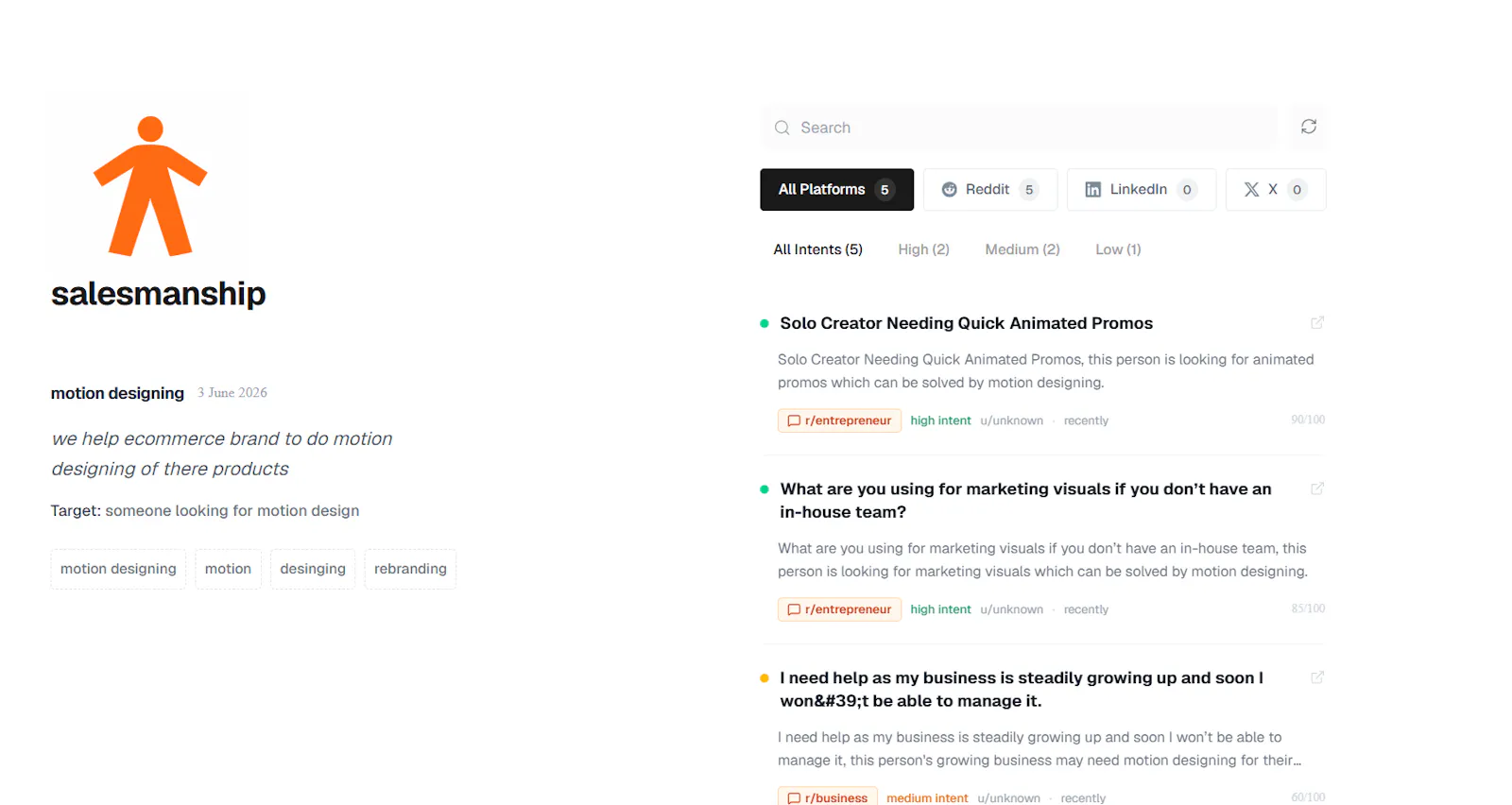 Salesmanship screenshot 1