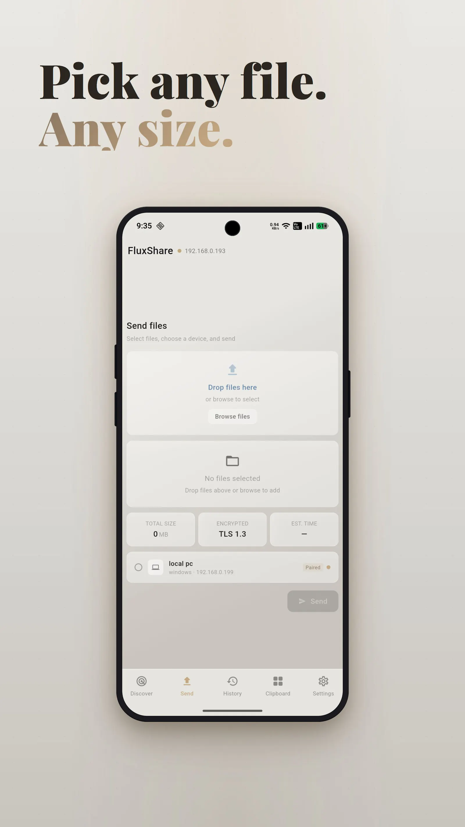 FluxShare: Local File Transfer screenshot 6