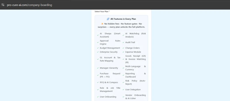 ProcureAI screenshot 12