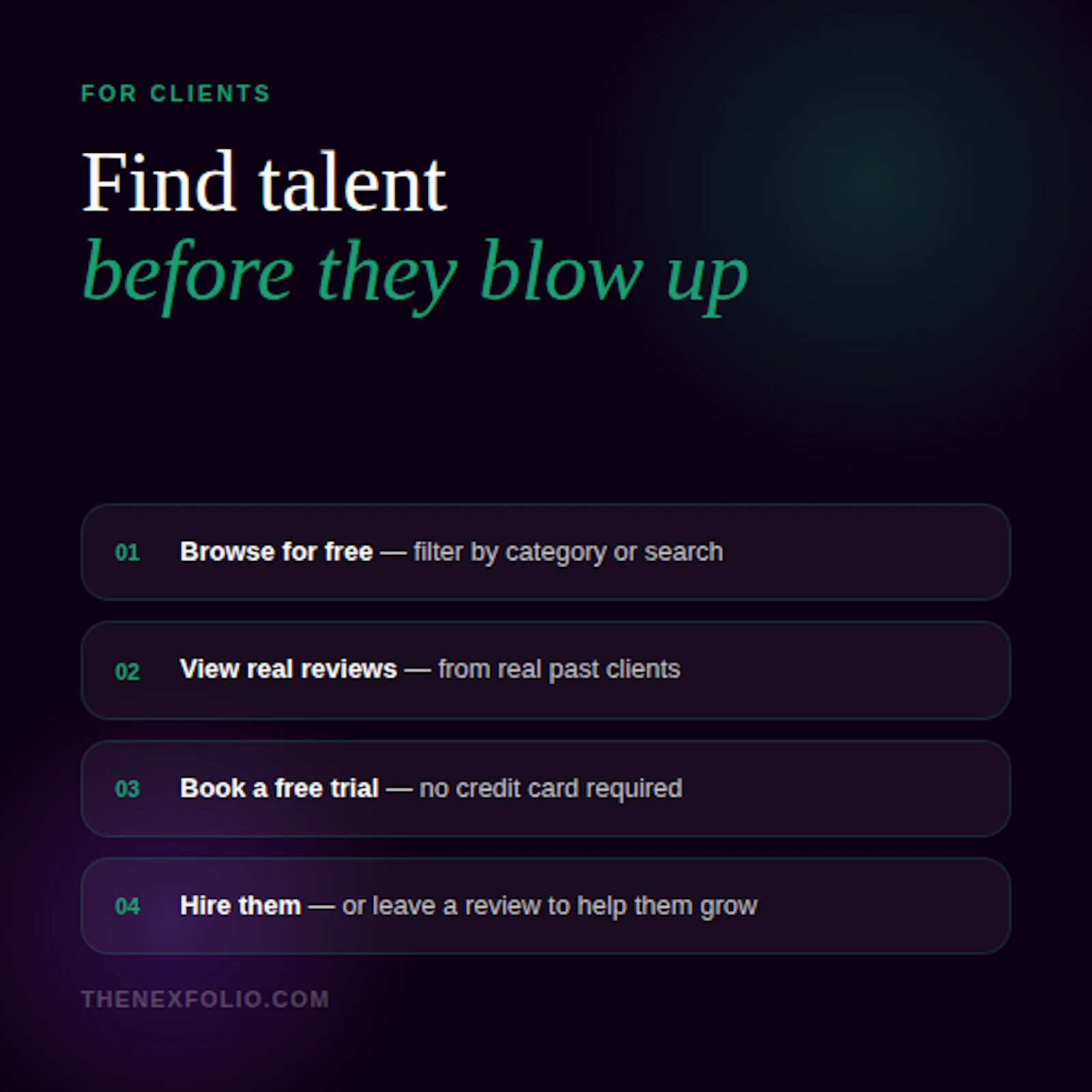 Nexfolio screenshot 6