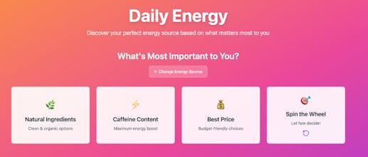 Daily Energy gallery image