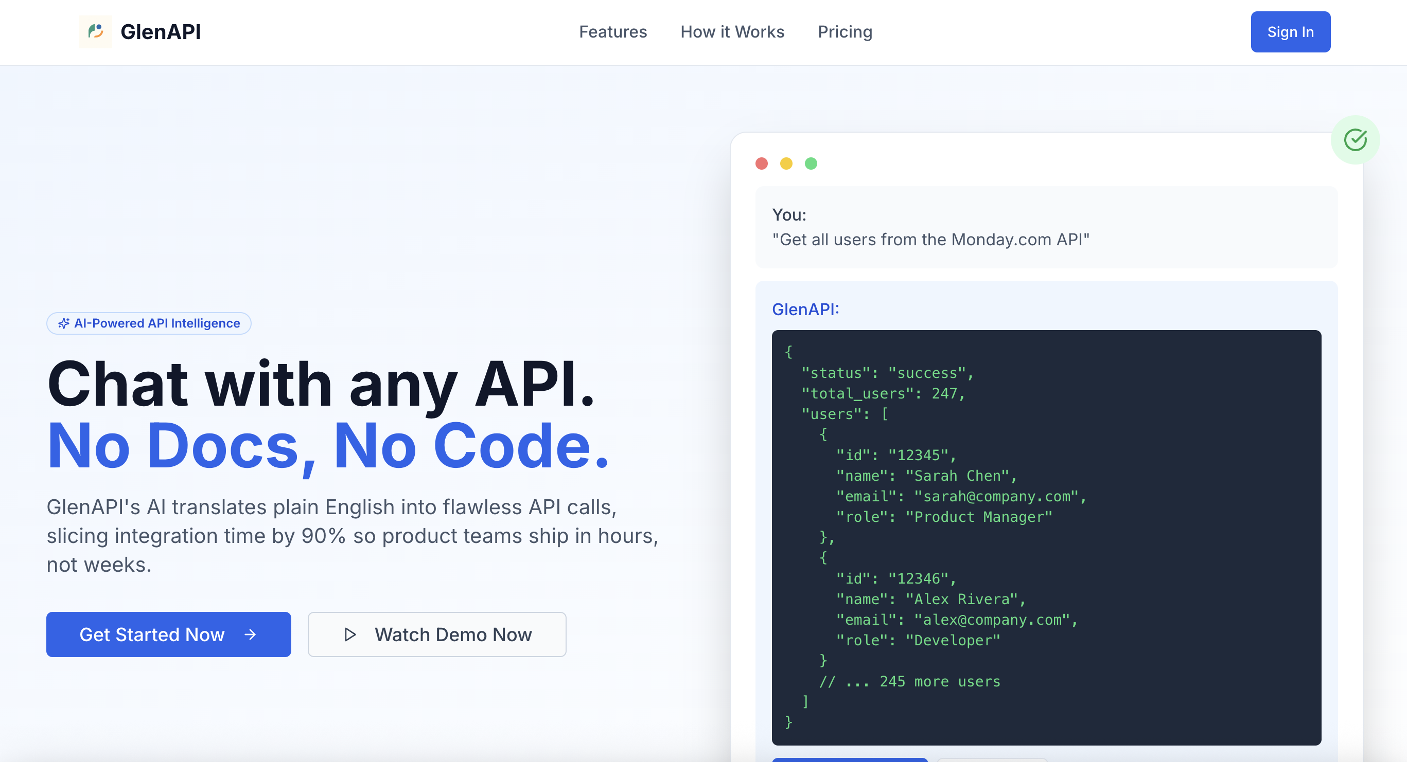GlenAPI gallery image