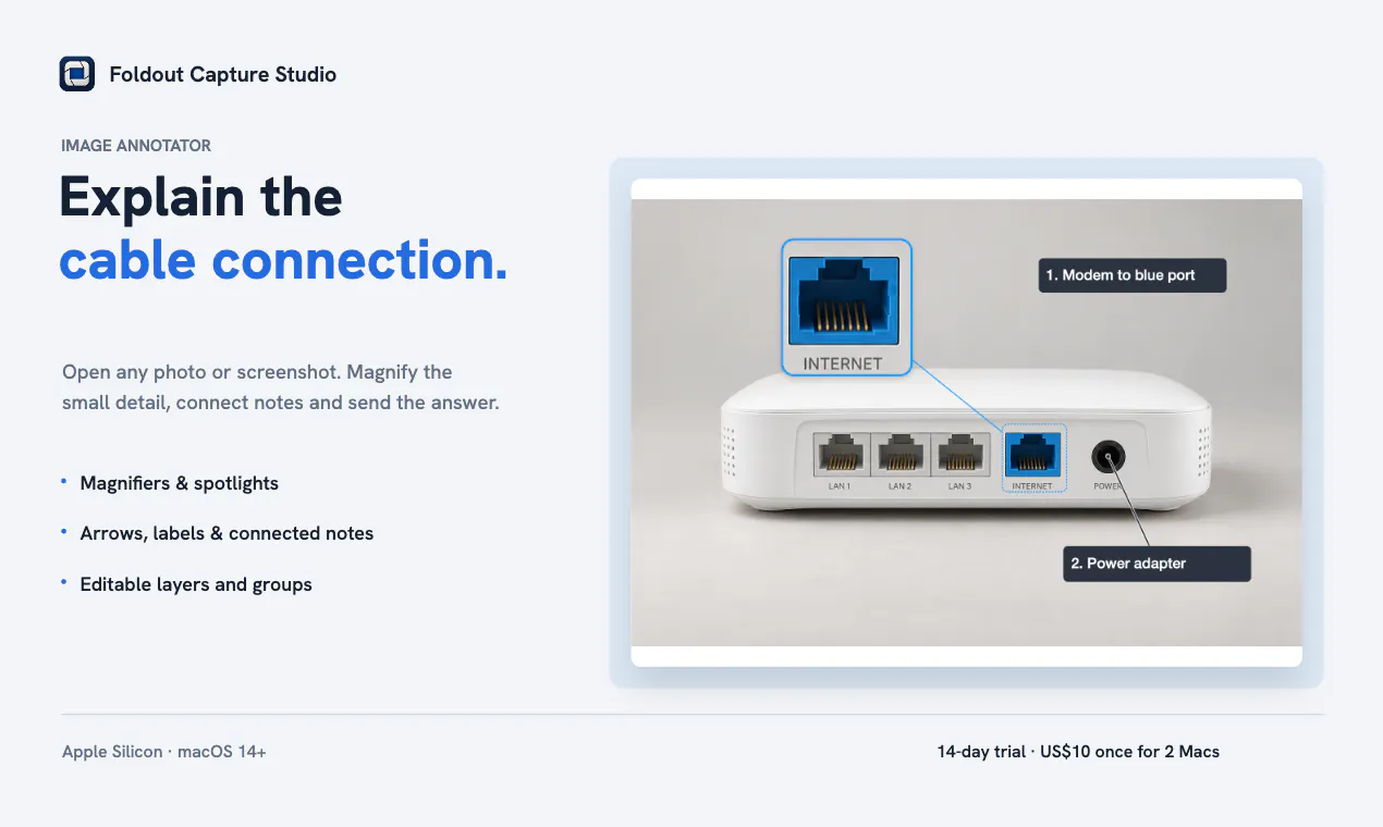 Foldout Capture Studio gallery image
