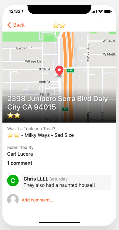 Halloween Candy Map gallery image