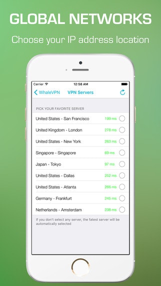 WhaleVpn gallery image