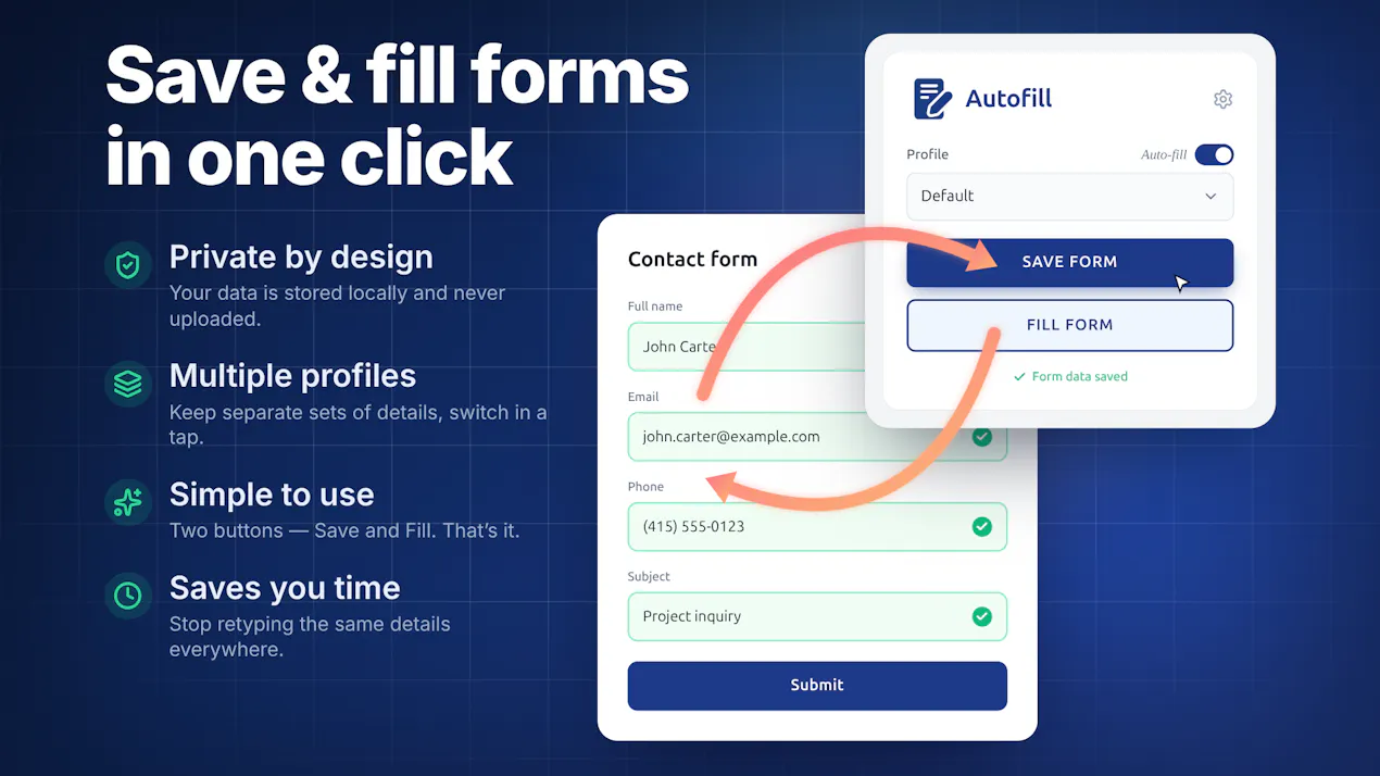 Autofill product