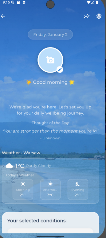 Calmtrack gallery image