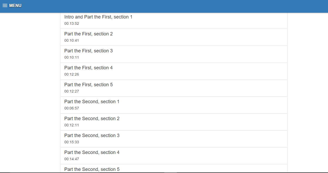 Librivox Audiobooks offline (android app) gallery image