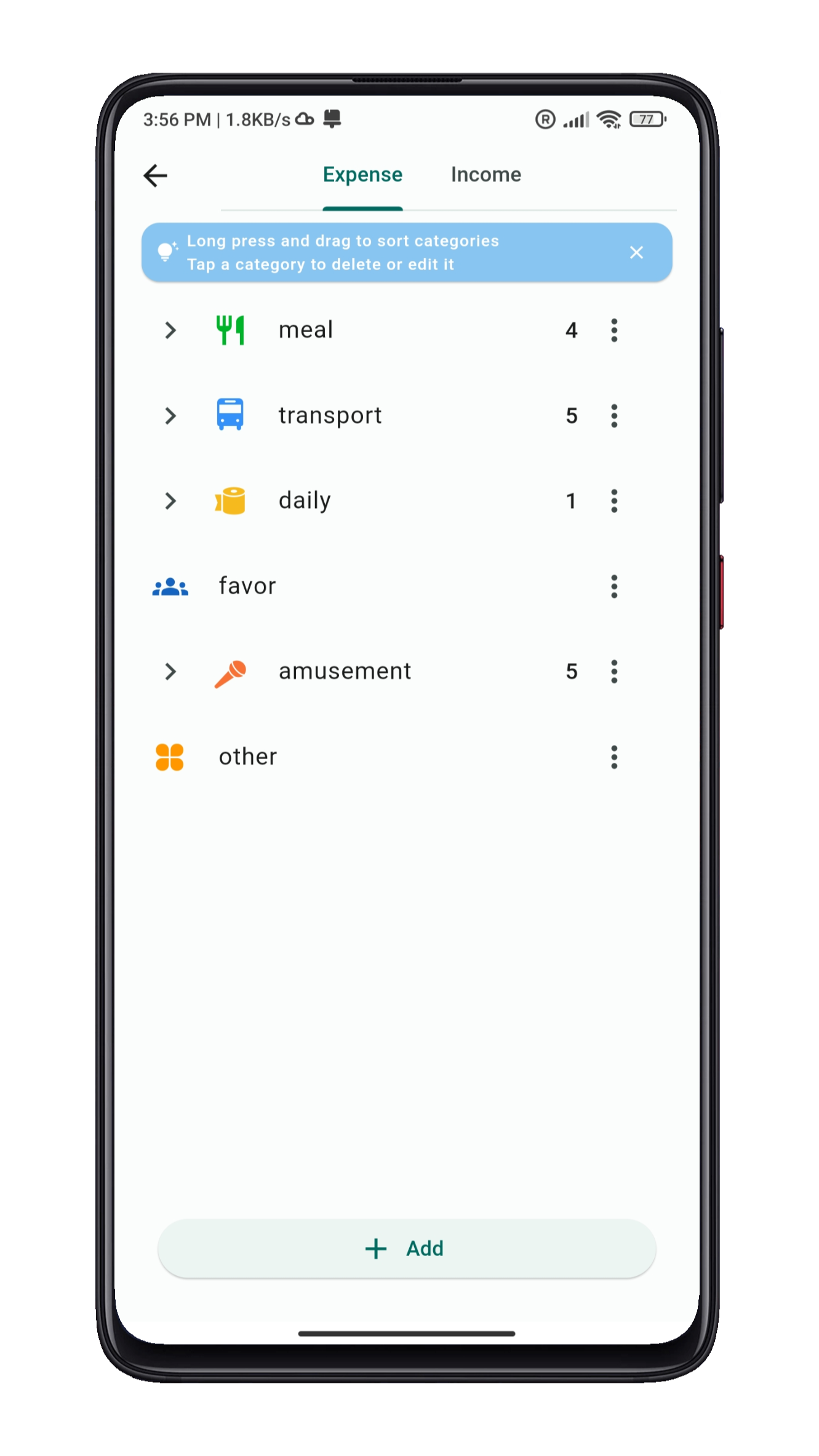 Media App SevenBill - Pengurus perbelanjaan dan aplikasi pelacak yang mudah dan mudah digunakan 5