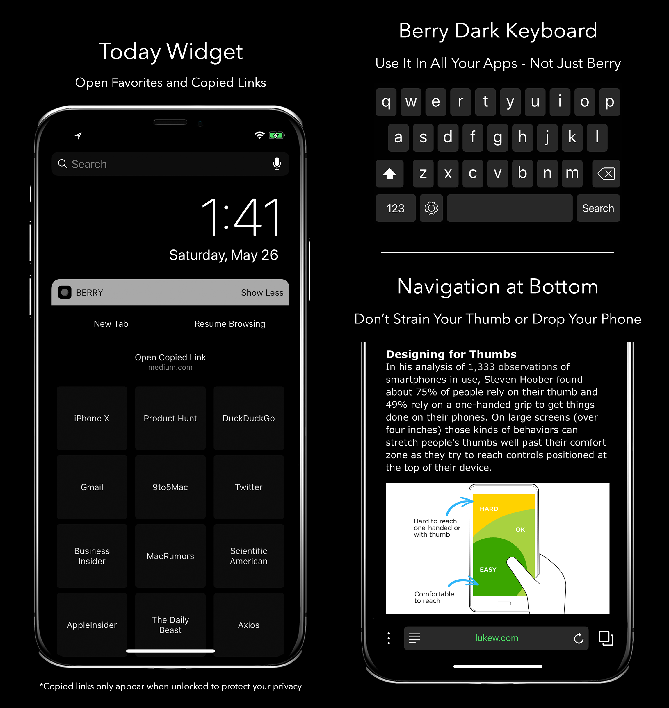 Berry - Dark Browser gallery image
