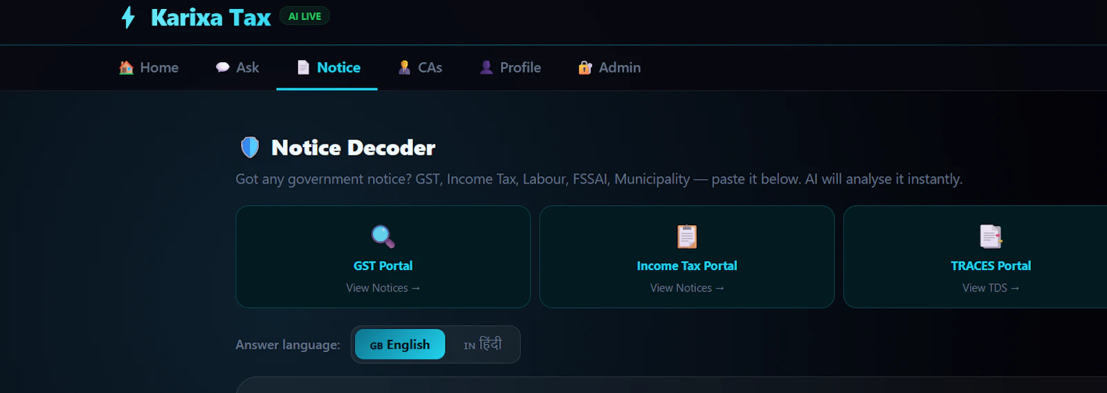 Karixa Tax screenshot 4