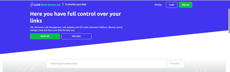 LinkShortener screenshot 1