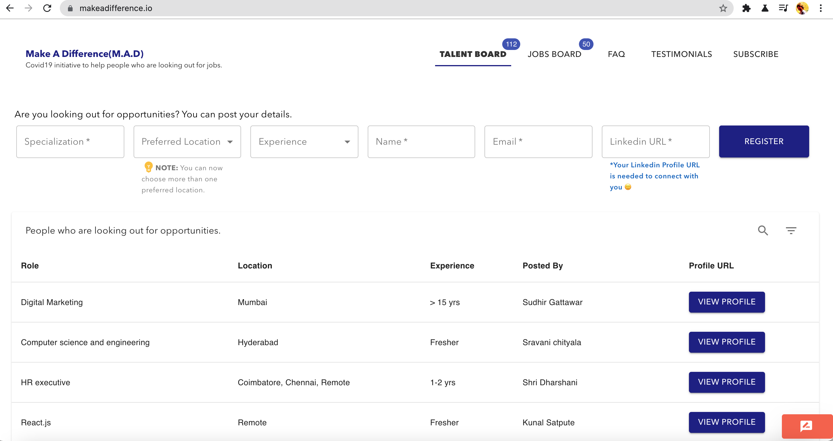 makeadifference.io gallery image