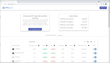 NiftyPrice.io gallery image