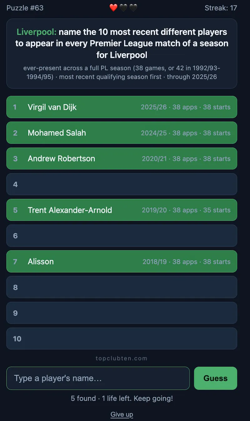 Club Ten screenshot 1