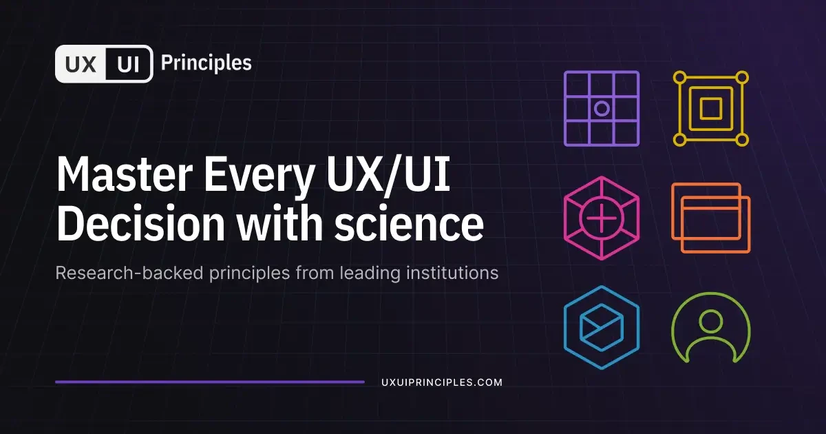 UX/UI Principles 대표 미리보기