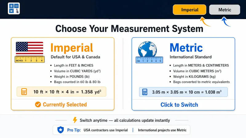 Concrete Calculator screenshot 3