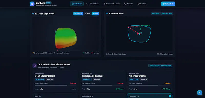 OptiLens 3D screenshot 2