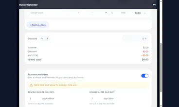 Invoice Generator gallery image