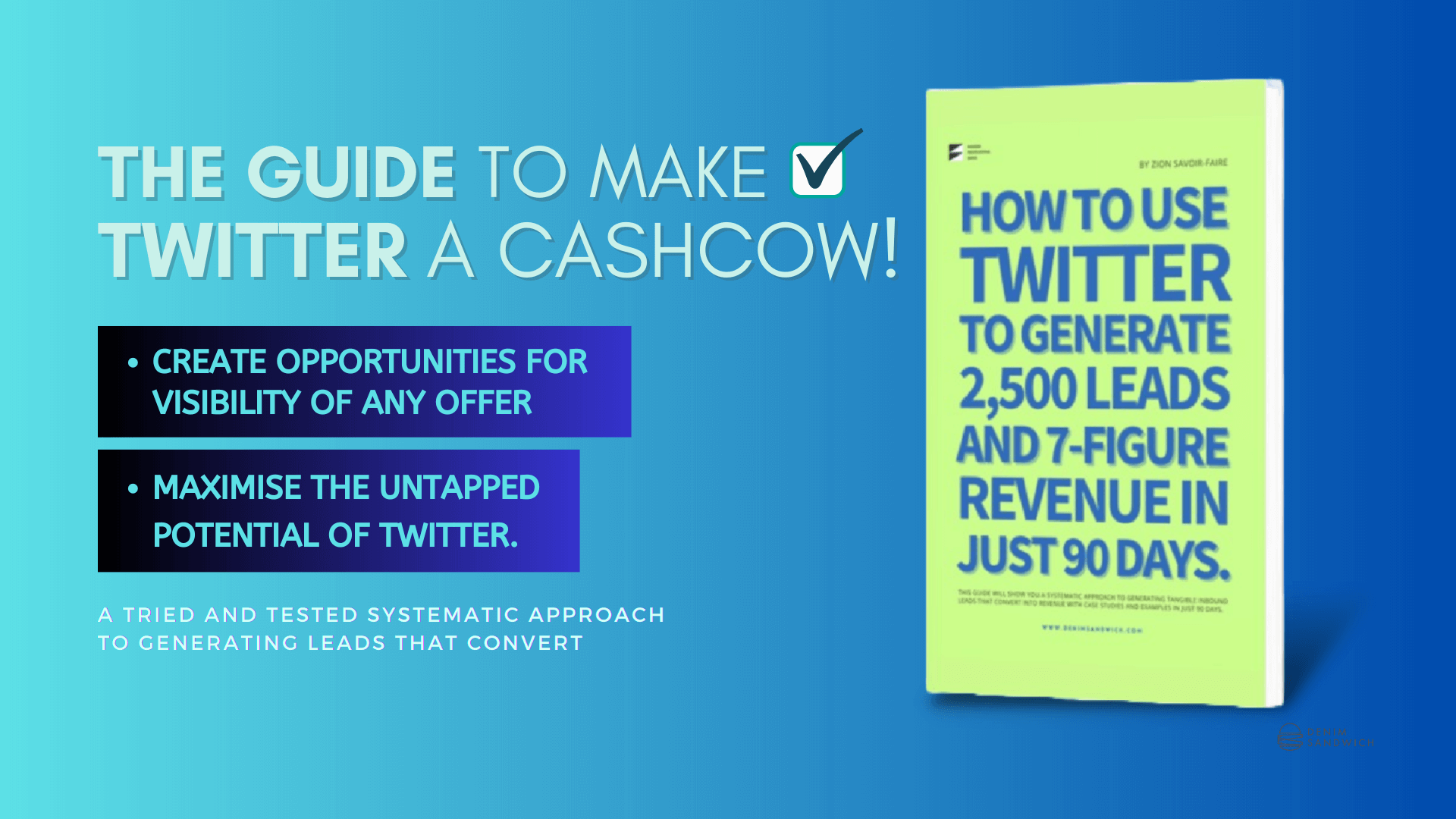 Twitter 90 วันเป็นผู้นำและตัวสร้างรายได้ - วิธีใช้ Twitter เพื่อสร้างโอกาสในการขาย 2,500 รายการและรายได้ 7 ร่าง media 2