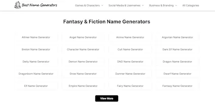 Best Name Generator gallery image