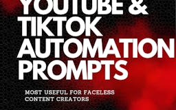 AI 300+ Prompts for YT,IG&TT Automation  media 1
